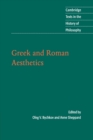 Image for Greek and Roman Aesthetics