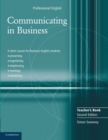 Image for Communicating in Business Teacher&#39;s Book