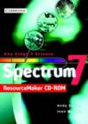 Image for Spectrum Year 7 Teacher&#39;s File ResourceMaker CD-ROM