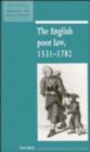 Image for The English Poor Law, 1531-1782