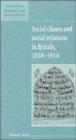 Image for Social classes and social relations in Britain, 1850-1914