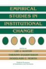 Image for Empirical Studies in Institutional Change