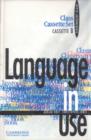 Image for Language in use: Upper-intermediate Class cassette set