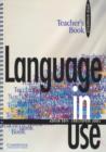 Image for Language in Use Upper-intermediate Teacher&#39;s Book