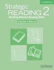 Image for Strategic Reading 2 Teacher&#39;s manual