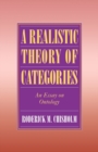 Image for A Realistic Theory of Categories