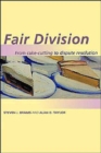 Image for Fair division  : from cake-cutting to dispute resolution