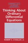 Image for Thinking about Ordinary Differential Equations