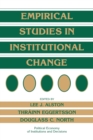 Image for Empirical Studies in Institutional Change