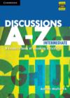 Image for Discussions A-Z intermediate  : a resource book of speaking activities
