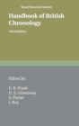 Image for Handbook of British chronology