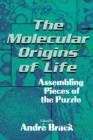 Image for The Molecular Origins of Life