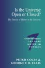 Image for Is the Universe Open or Closed?