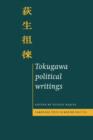 Image for Tokugawa Political Writings