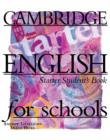 Image for Cambridge English for Schools Starter Student&#39;s Book