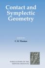 Image for Contact and Symplectic Geometry