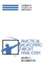 Image for Practical Reasoning about Final Ends