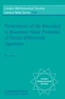 Image for Perturbation of the Boundary in Boundary-Value Problems of Partial Differential Equations