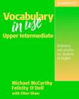 Image for Vocabulary in use : Upper Intermediate