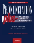 Image for Pronunciation Plus Teacher&#39;s manual