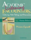 Image for Academic listening encounters  : listening, notetaking, and discussion: Student&#39;s book