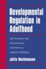 Image for Developmental Regulation in Adulthood
