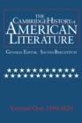 Image for The Cambridge History of American Literature: Volume 1, 1590–1820
