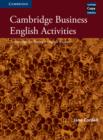 Image for Cambridge business English activities  : serious fun for business English students!