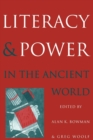 Image for Literacy and power in the ancient world