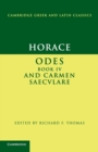 Image for Horace: Odes IV and Carmen Saeculare