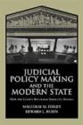 Image for Judicial policy making and the modern state  : how the courts reformed America&#39;s prisons