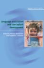 Image for Language Acquisition and Conceptual Development