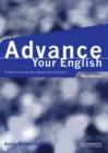 Image for Advance your English Workbook