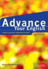 Image for Advance your English  : a short course for advanced learners: Coursebook