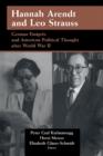 Image for Hannah Arendt and Leo Strauss