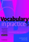 Image for Vocabulary in practice 5  : 40 units of self-study vocabulary exercises with tests