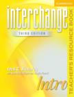 Image for Interchange Intro Teacher&#39;s Resource Book