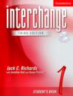Image for Interchange Level 1 Student&#39;s Book 1 with Audio CD