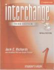 Image for Interchange Student&#39;s Book 1 with Audio CD Korea Edition