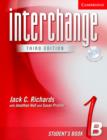 Image for Interchange Student&#39;s Book 1B with Audio CD
