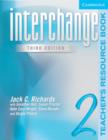 Image for Interchange2,: Teacher&#39;s resource book : Level 2 : Teacher&#39;s Resource Book