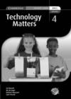 Image for Technology Matters Grade 4 Teachers Guide