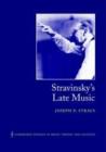 Image for Stravinsky&#39;s late music