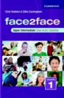 Image for Face2face Upper Intermediate Class Audio Cassettes