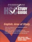 Image for Cambridge HSC English Study Guide : Area of Study