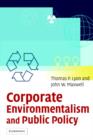 Image for Corporate environmentalism and public policy