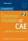 Image for Common Mistakes at CAE...and How to Avoid Them