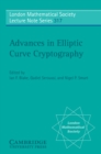Image for Advances in Elliptic Curve Cryptography
