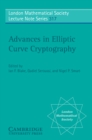 Image for Advances in elliptic curve cryptography