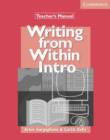 Image for Writing from within Intro Teacher&#39;s Manual